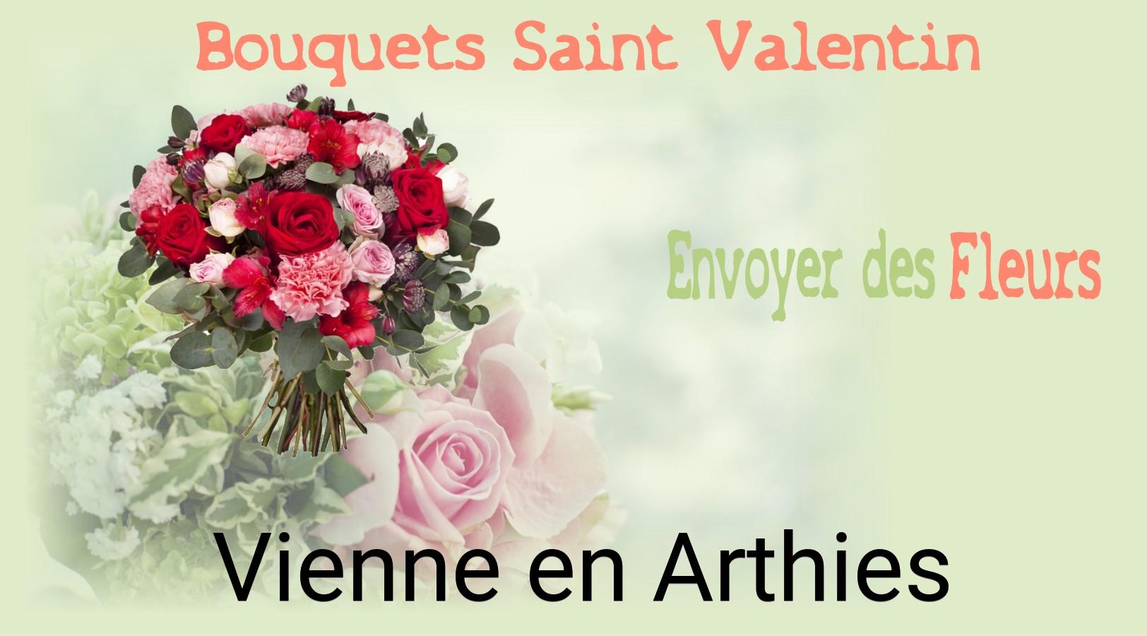 Roses de Saint-Valentin livrées à Vienne-en-Arthies